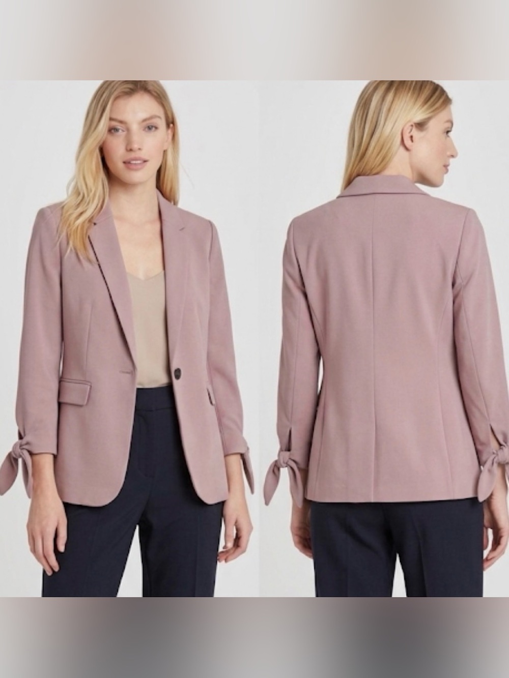 Banana Republic Mauve Pink Blazer